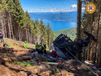 Accident de téléphérique à Stresa
