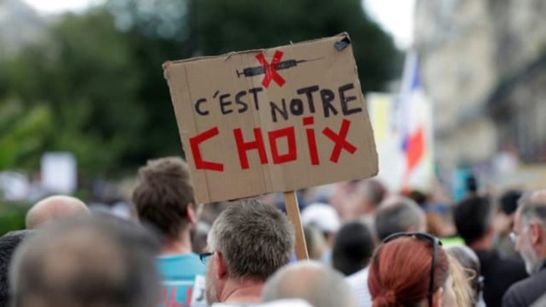 Manifestations contre le pass sanitaire ce samedi