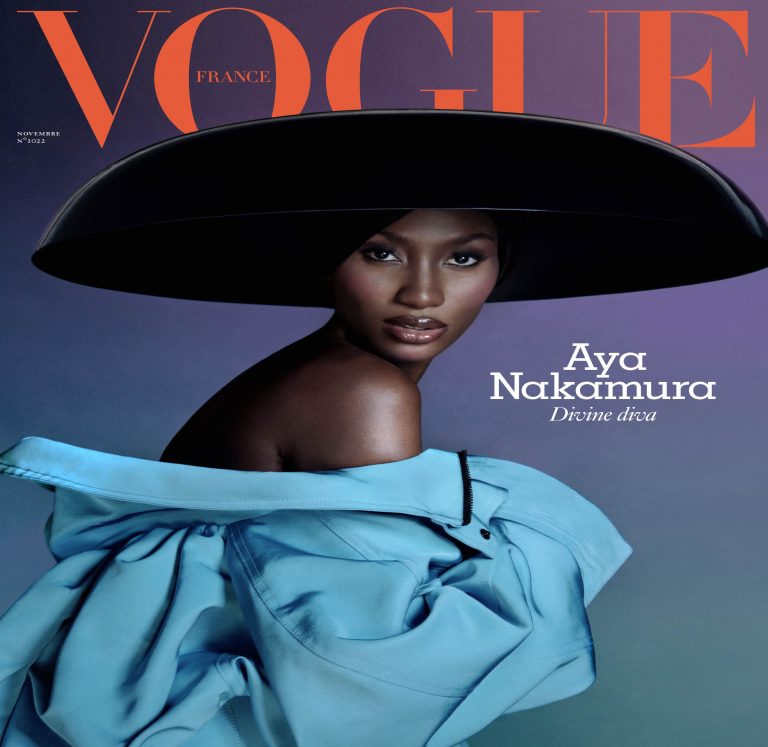 Aya Nakamura est en couverture du premier numéro de Vogue France
