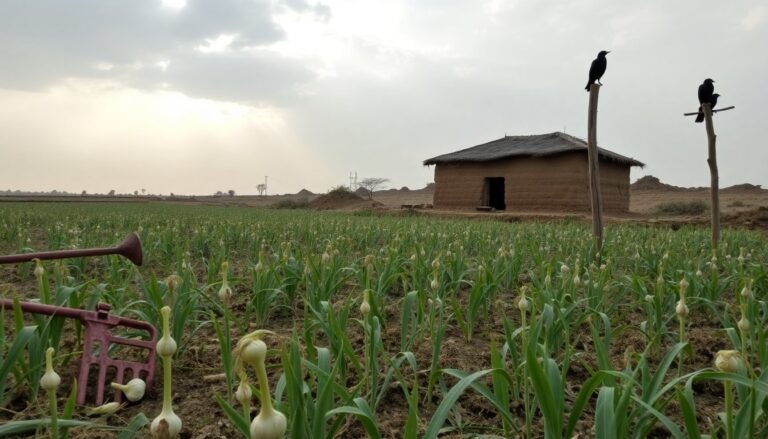 de verwoestende gevolgen van lage knoflookprijzen voor boeren in rajasthan 1763089307
