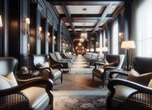 Vista dell'elegante hotel Monteleone a New Orleans