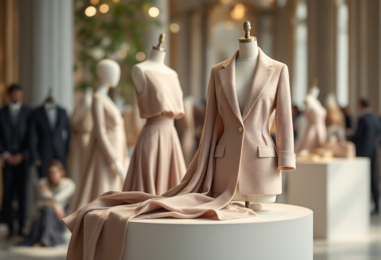 Modelli in abiti tradizionali e moderni all'Oriental Fashion Show