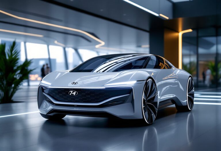 Hyundai N Vision 74, auto sportiva innovativa e futuristica