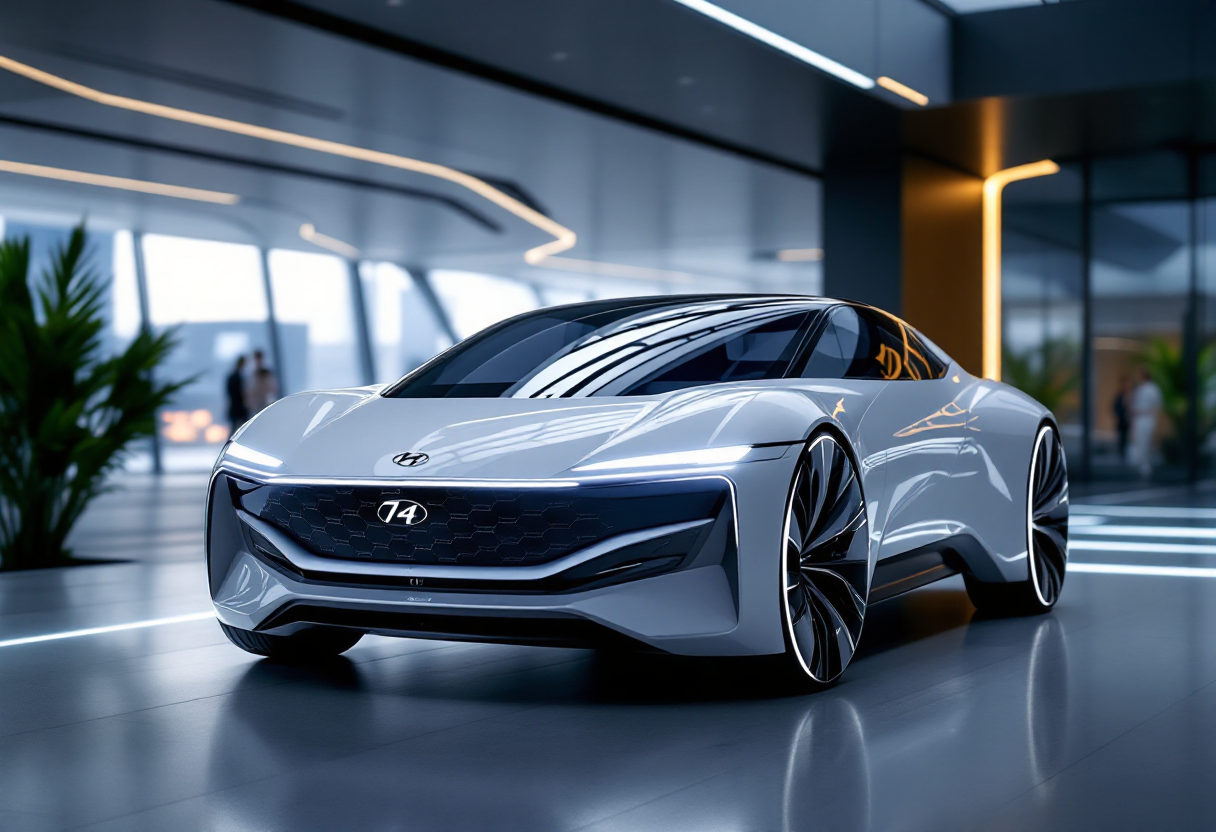 Hyundai N Vision 74, auto sportiva innovativa e futuristica