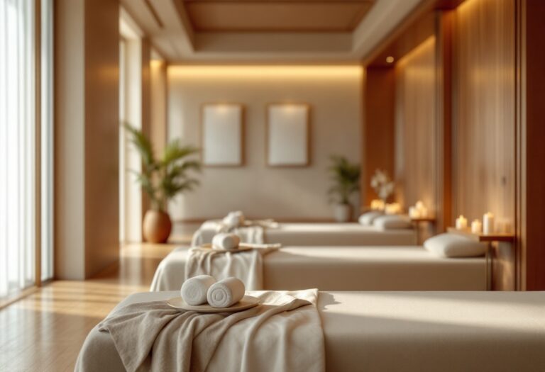 Immagine di un rituale di Aufguss in una sauna