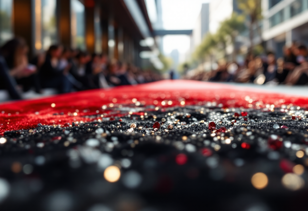 Artisti in passerella al Festival di Sanremo 2025 con stili unici