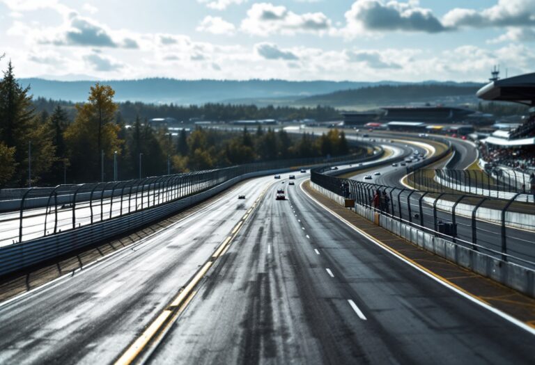 Piloti in azione al Gran Premio delle Americhe MotoGP