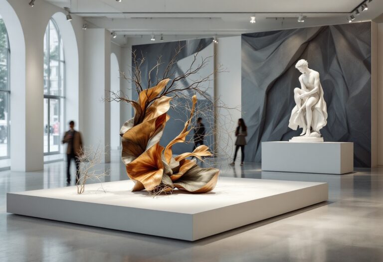 Immagine della Milano Design Week 2025 con opere innovative