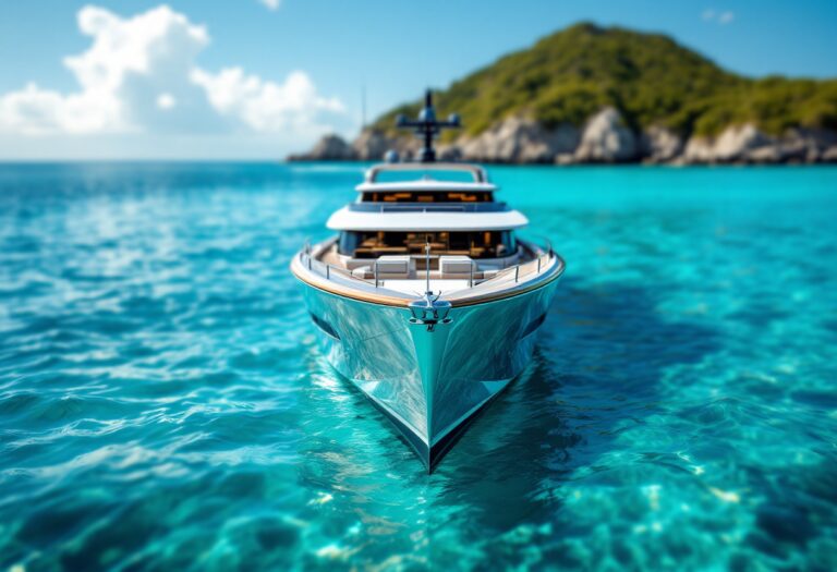 Yacht di lusso Four Seasons con ristorante a bordo