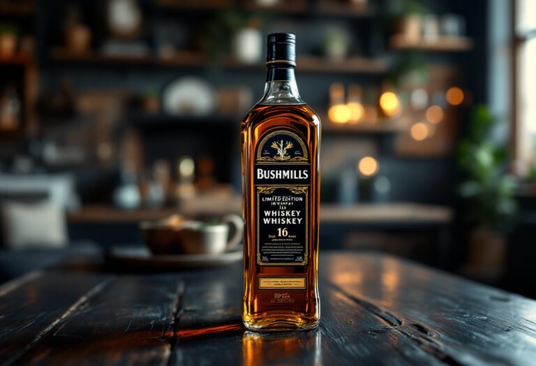 Whisky Bushmills 46 anni in bottiglia elegante