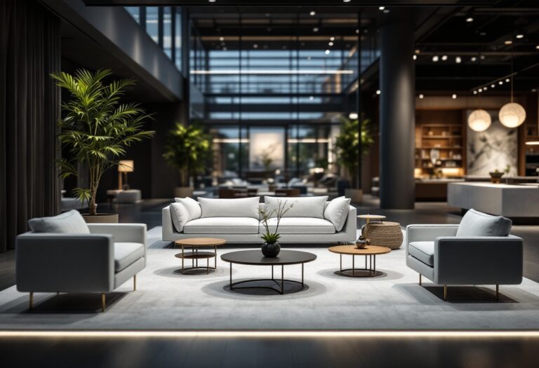 Immagine di design contemporaneo alla Milano Design Week 2025