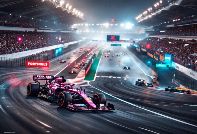 Piloti in azione al Gran Premio del Qatar 2025