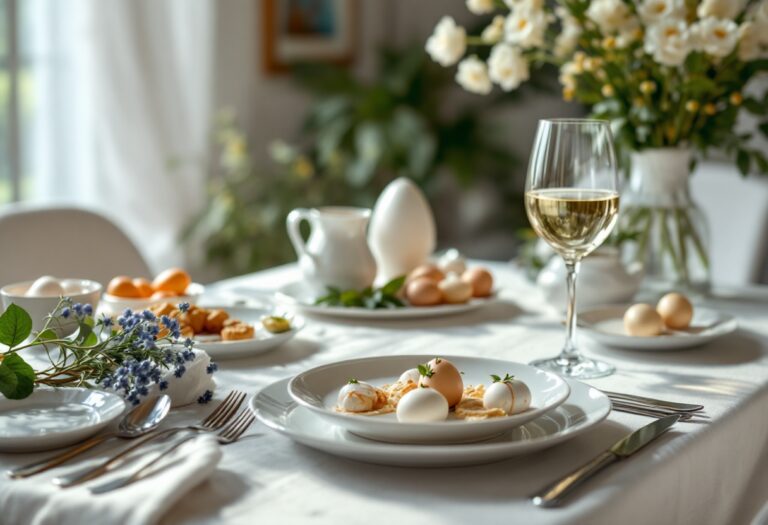 Immagine del menu di Pasqua 2025 di Daniel Canzian