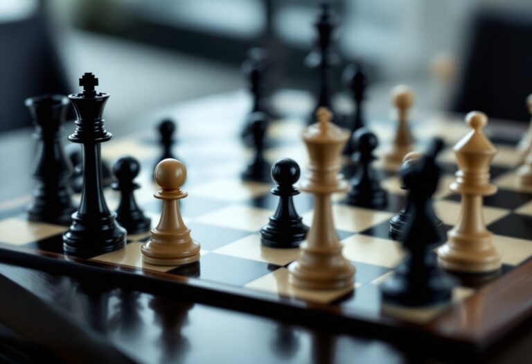 Set da scacchi Rolls-Royce elegante e raffinato