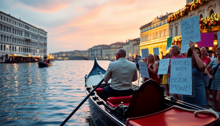 matrimonio bezos sanchez tra glamour e proteste a venezia 1751229338