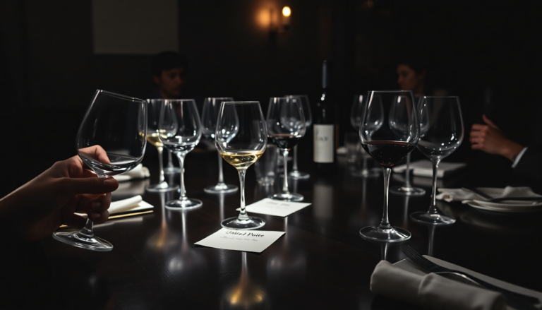 scopri leleganza della degustazione di vini al buio con luca boccoli 1749636491