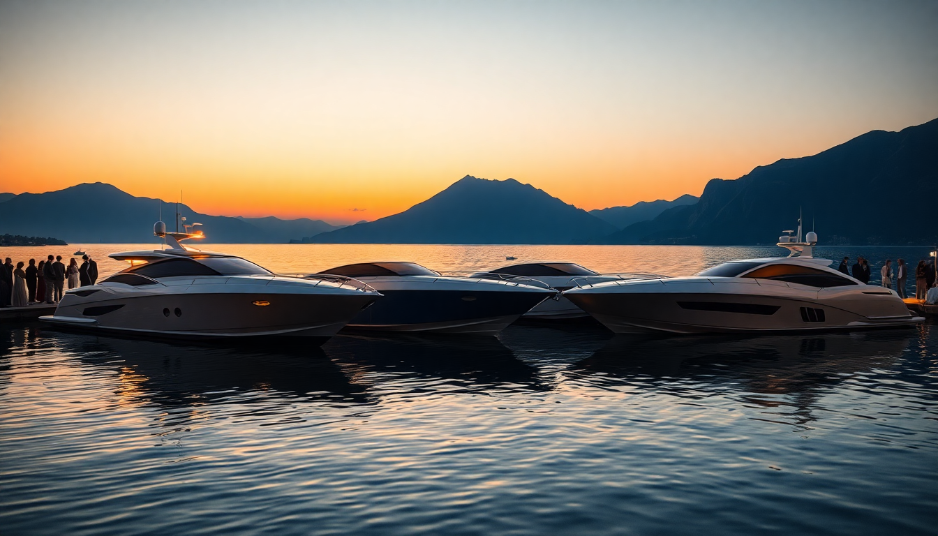 riva svela quattro yacht innovativi sul lago diseo 1751405671