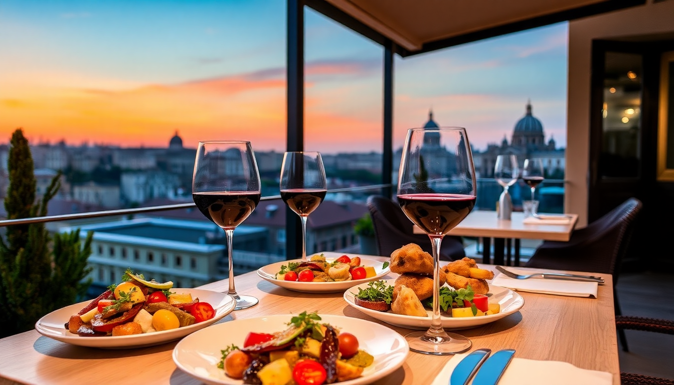 rooftop il ristorante che unisce gastronomia e panorama a roma 1751376343