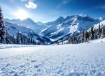 Atleti in azione al Mondialino dello sci 2023