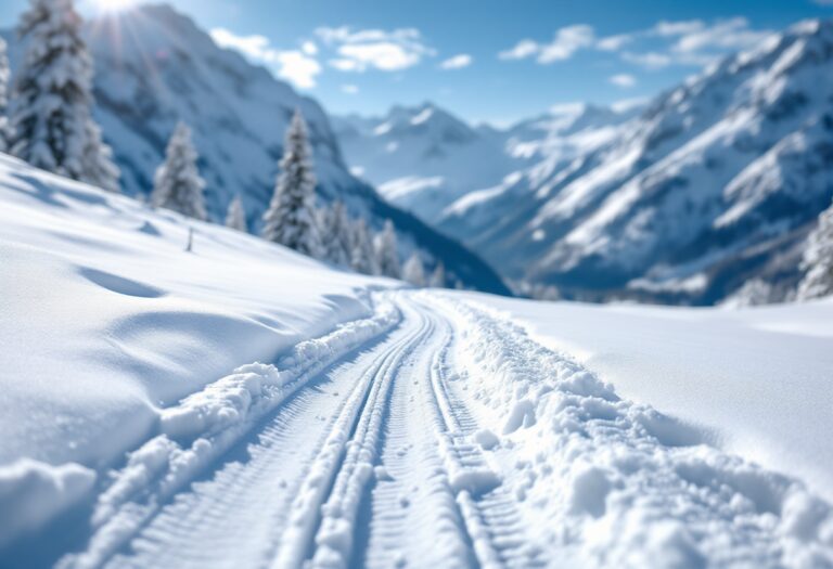 Atleti francesi in azione ai mondiali di sci di fondo a Trondheim