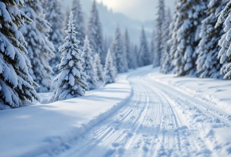 Atleta in azione durante il biathlon ai CISM 2023