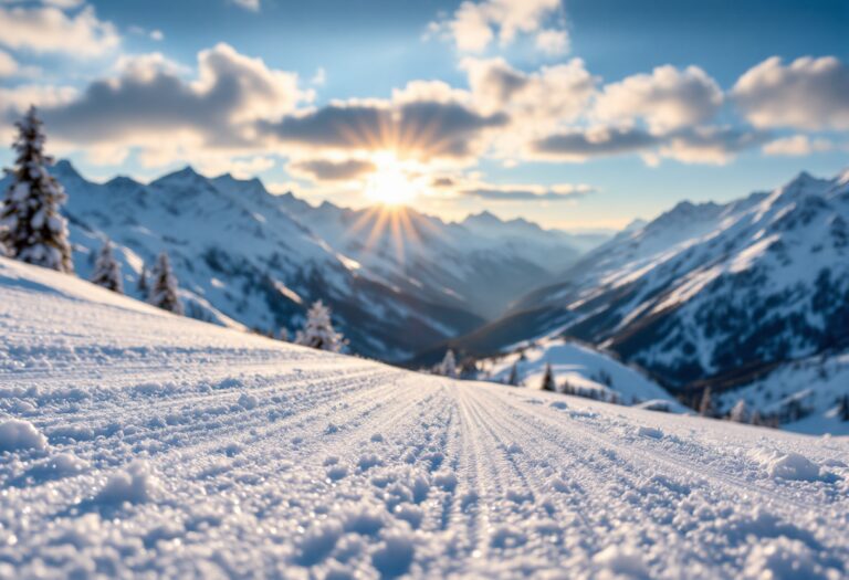 Atleti in azione durante la Coppa del Mondo di sci di fondo