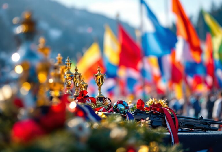 I fratelli Bø festeggiano il loro addio al biathlon