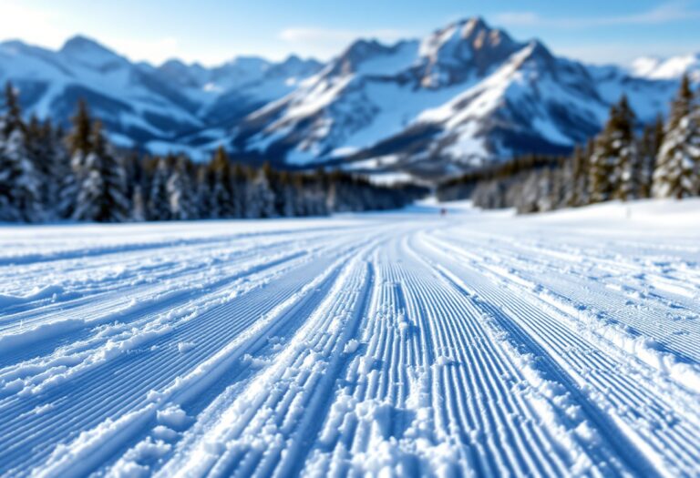Atleti in azione durante la gara di sci di fondo 50km a skating