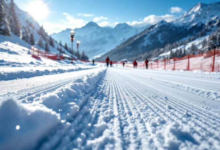 Atleti italiani in azione nel biathlon ai Giochi CISM