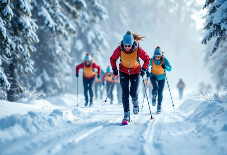 Jonna Sundling e Kristin Fosnæs durante una competizione sportiva