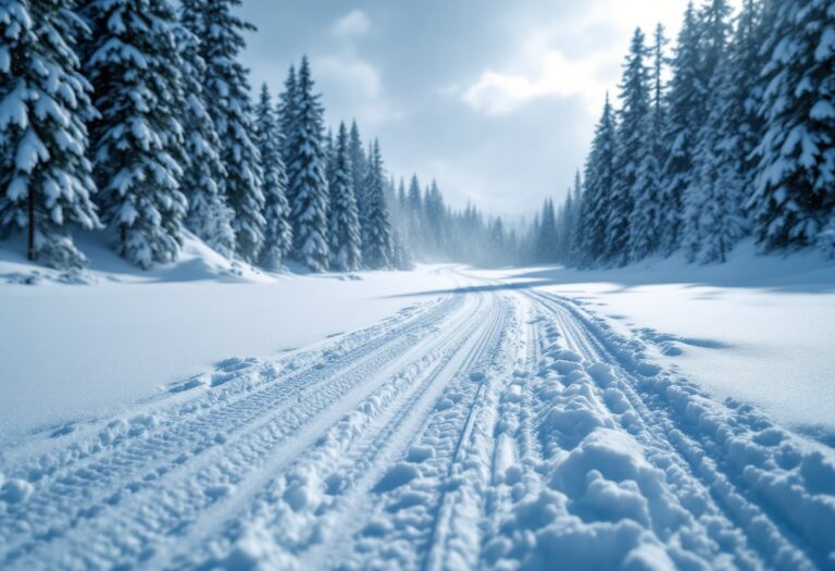 Oscar Lombardot durante la vittoria nella staffetta a Nove Mesto