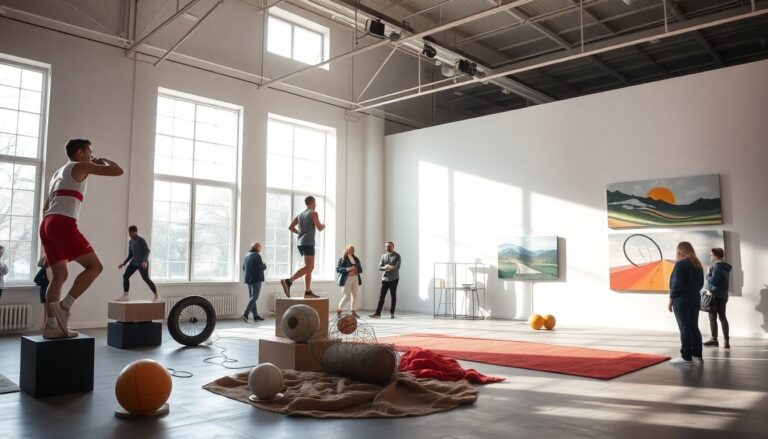 fuoripista esplorando il connubio tra sport e arte in una mostra innovativa 1763199013