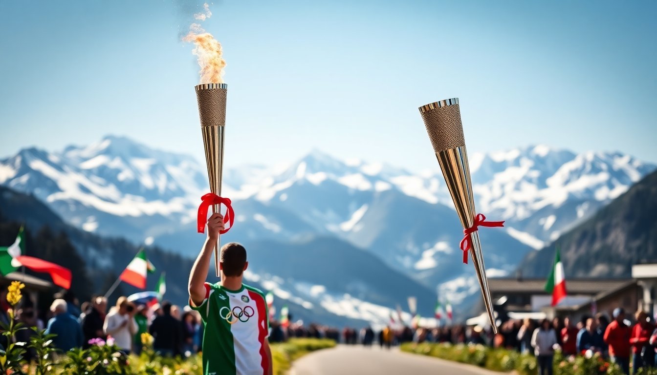 milano cortina 2026 scopri il percorso della torcia olimpica in italia 1763619950