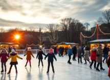 pista di pattinaggio cristal ice a foggia divertimento sotto le stelle per le festivita 1764481550