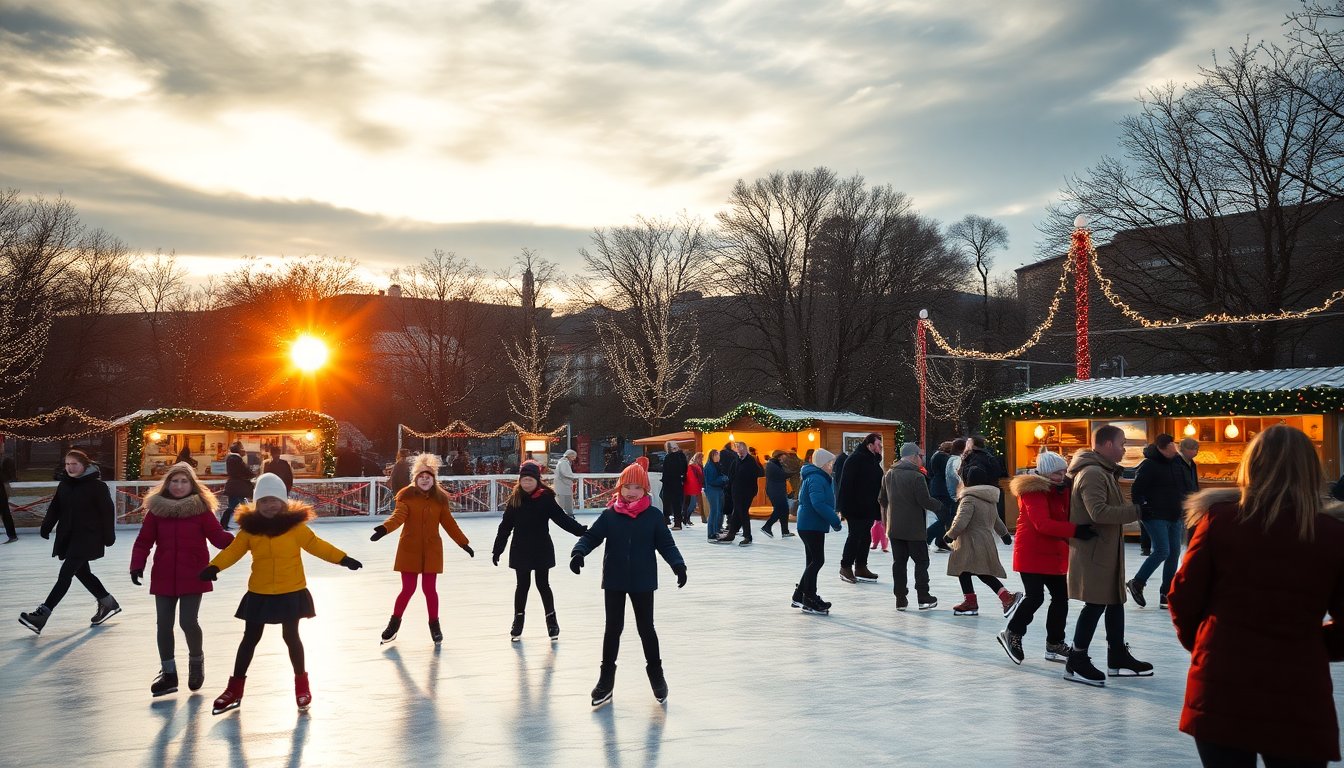 pista di pattinaggio cristal ice a foggia divertimento sotto le stelle per le festivita 1764481550