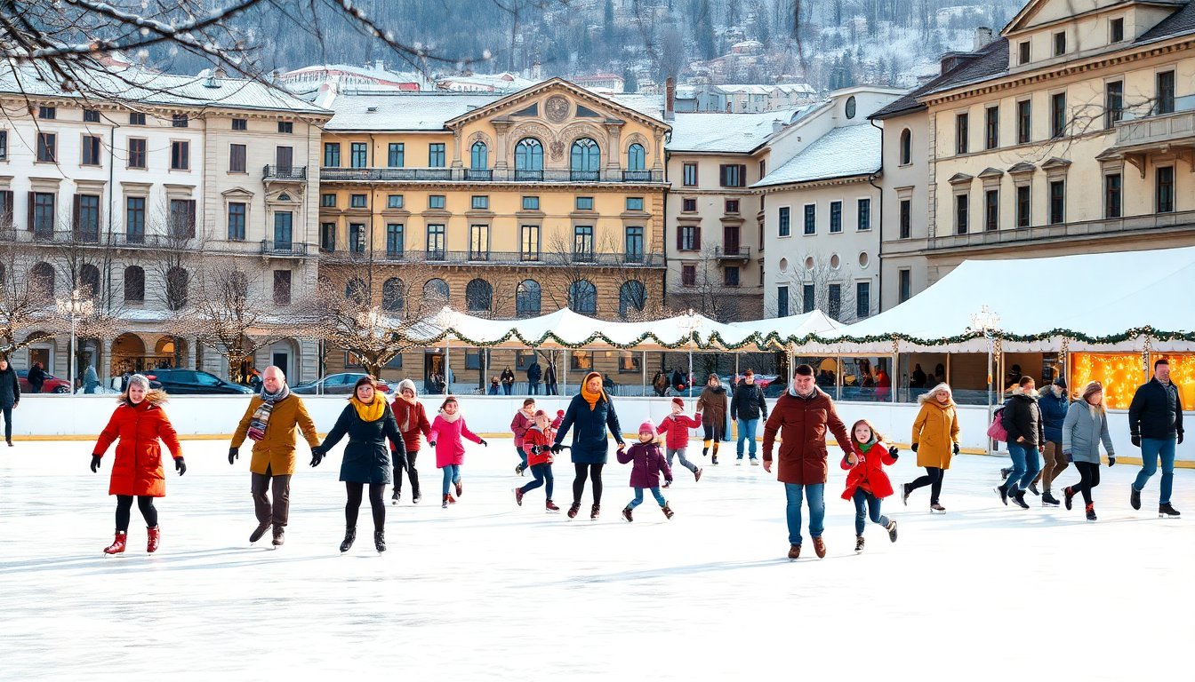 pista di pattinaggio nel cuore di aosta divertimento assicurato per tutti 1763240038
