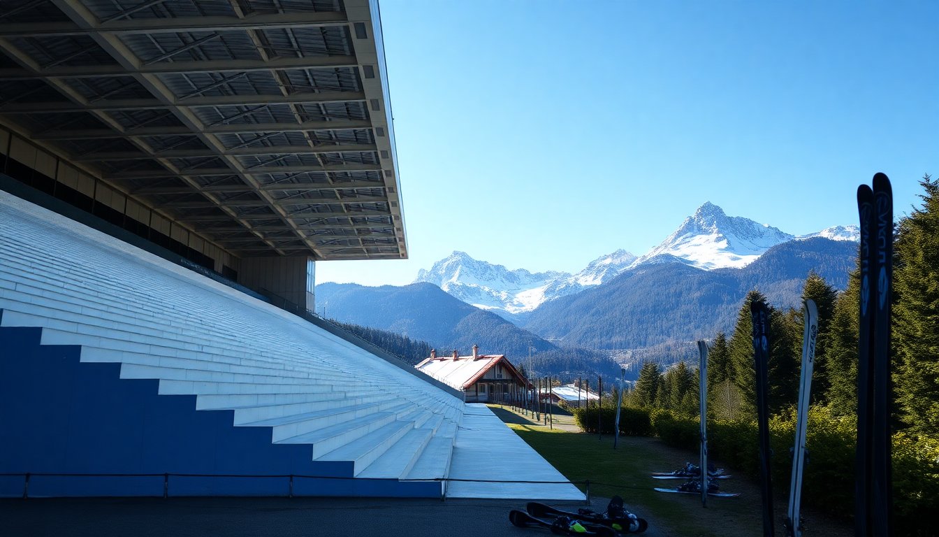 predazzo si prepara al salto con gli sci per le olimpiadi di milano cortina 2026 1763056667