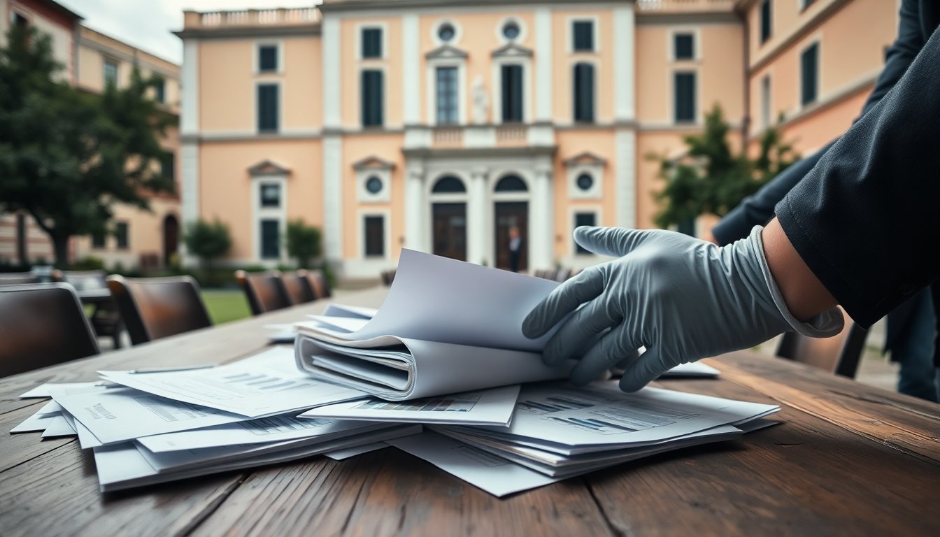 sparizione di fondi pubblici uninchiesta su un comune italiano 1764285694