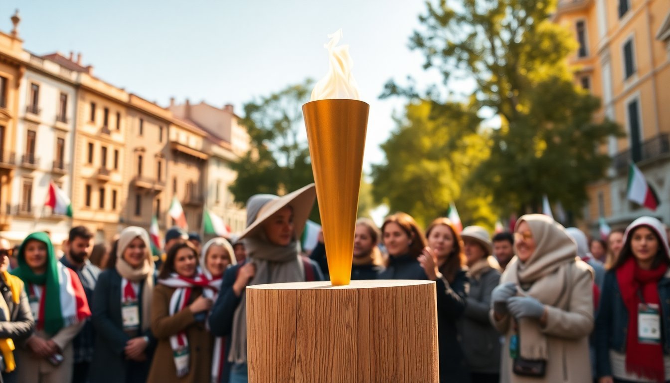 la fiaccola olimpica in italia un simbolo di unita e progresso sportivo 1765113409