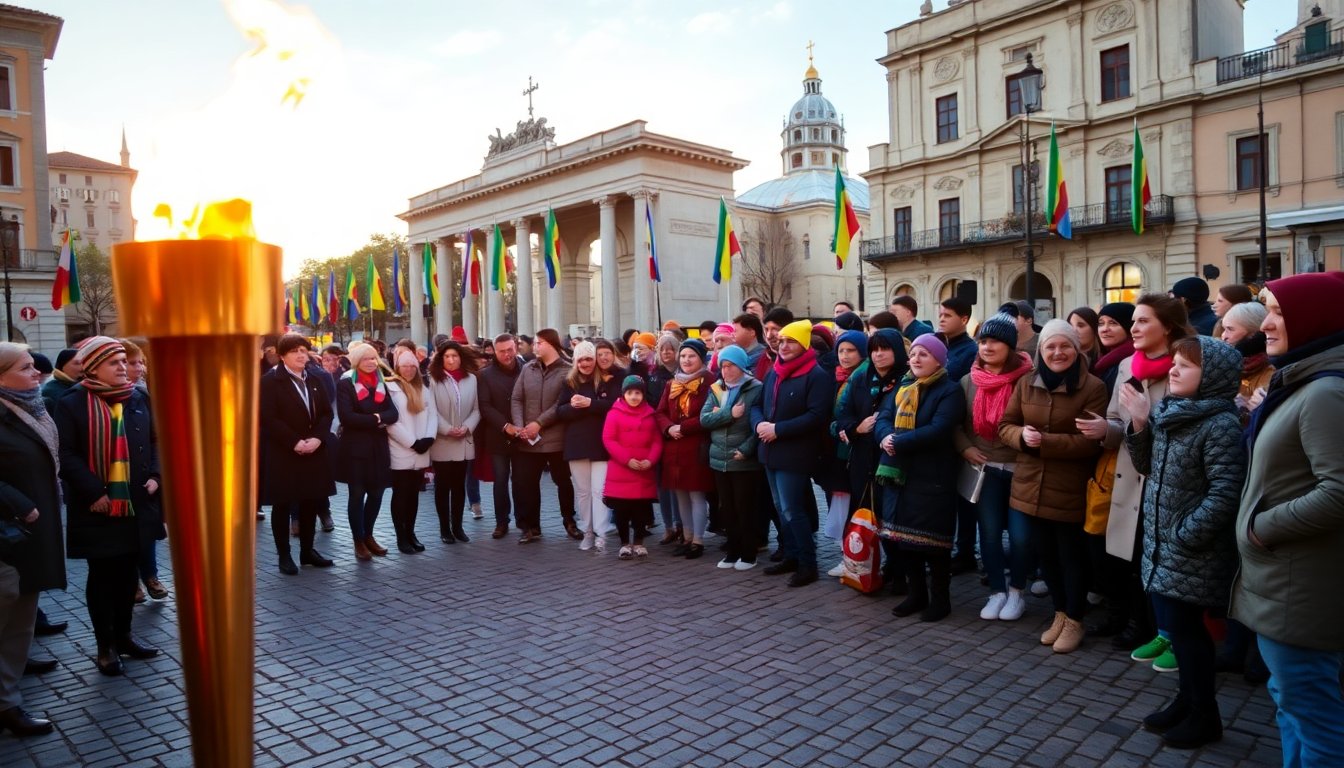 la fiamma olimpica arriva a benevento scopri levento imperdibile 1766150574