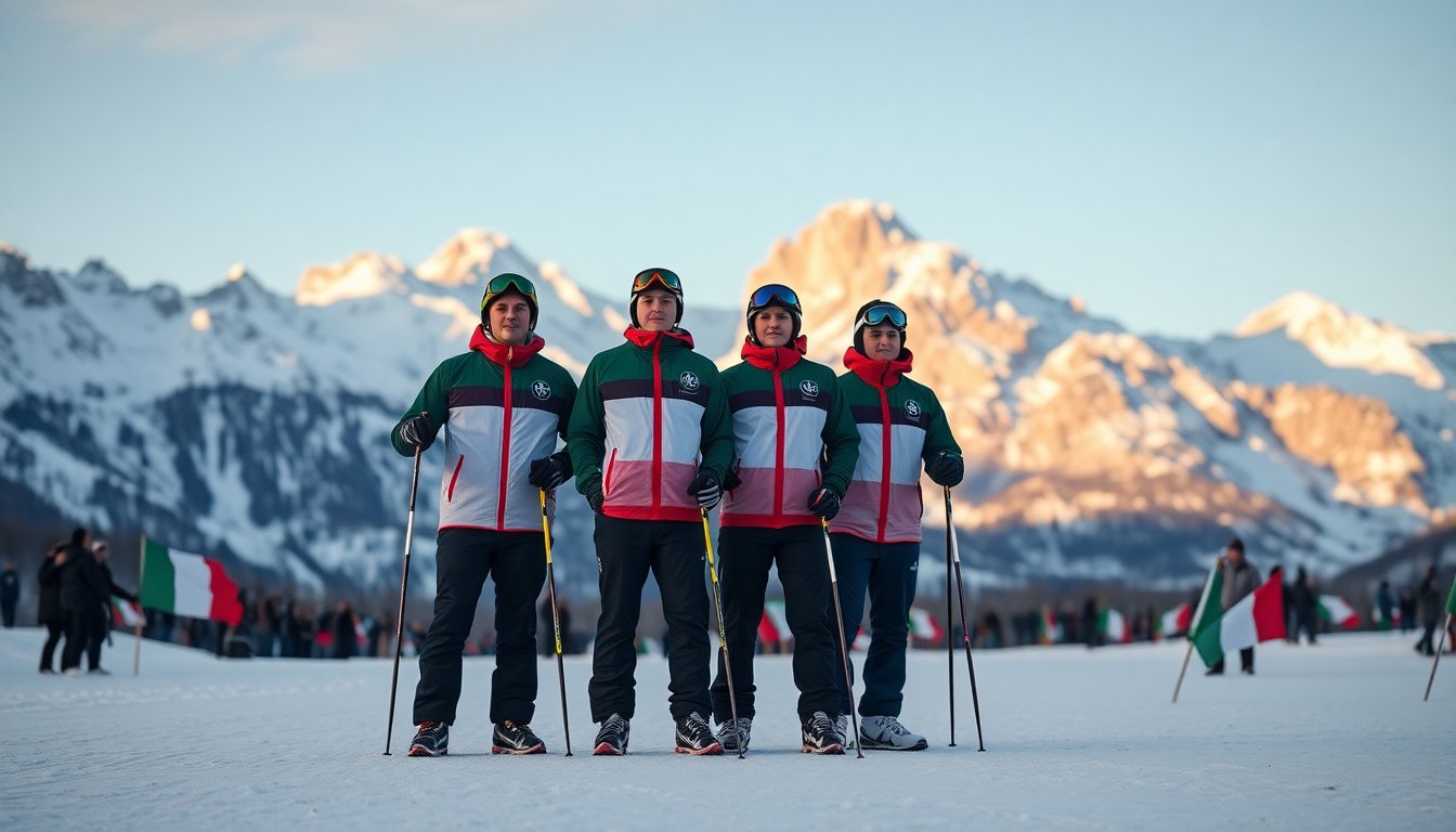 le portabandiera di milano cortina 2026 brignone e fontana sotto i riflettori 1765682624