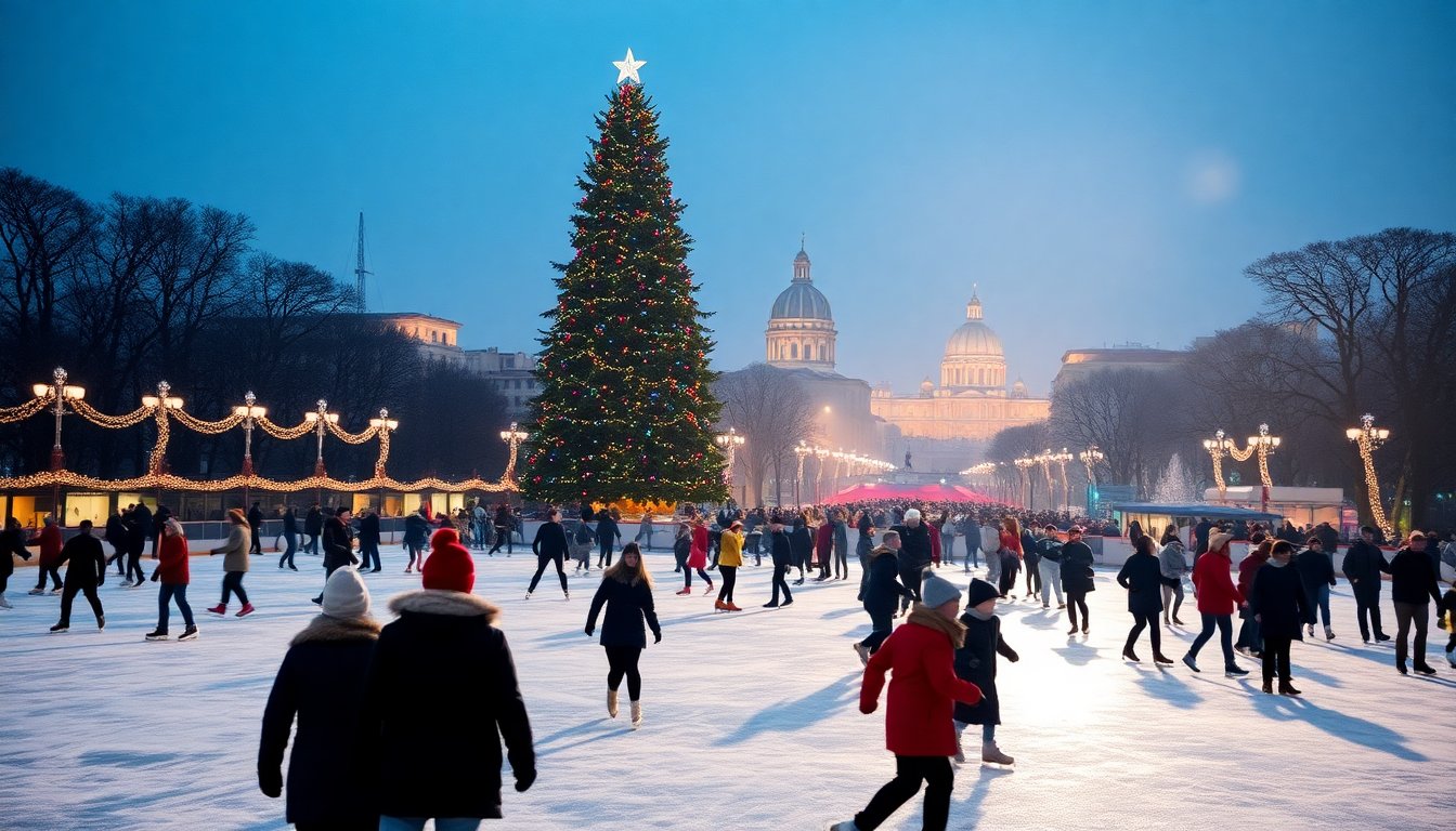 pattinaggio sul ghiaccio a roma scopri gli eventi e le piste natalizie del 2025 1765309077