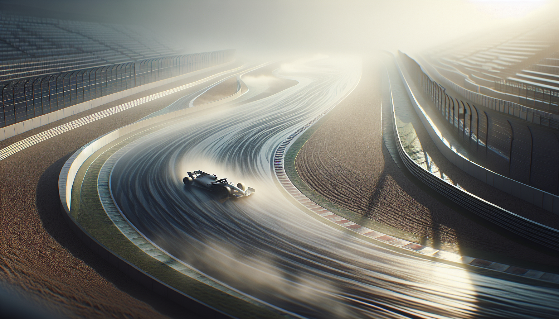 Mercedes F1 car during pre-season testing in Bahrain