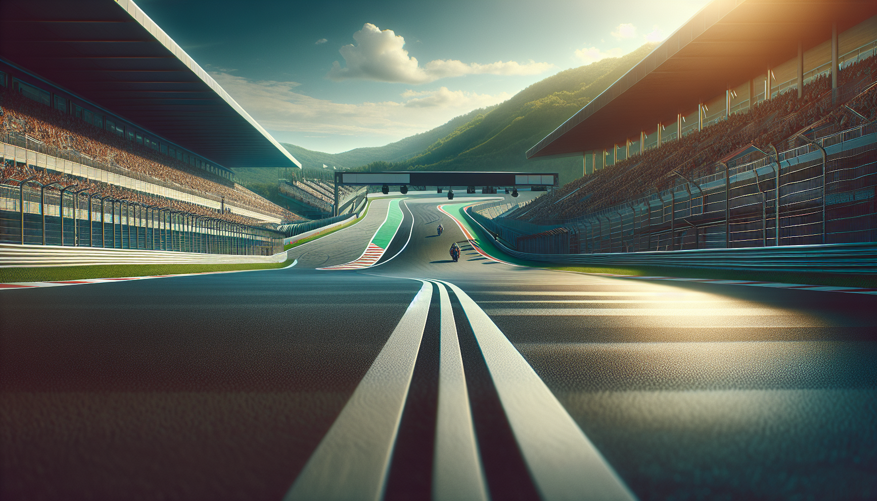 Motorcycle riders at an exciting event in March 2025