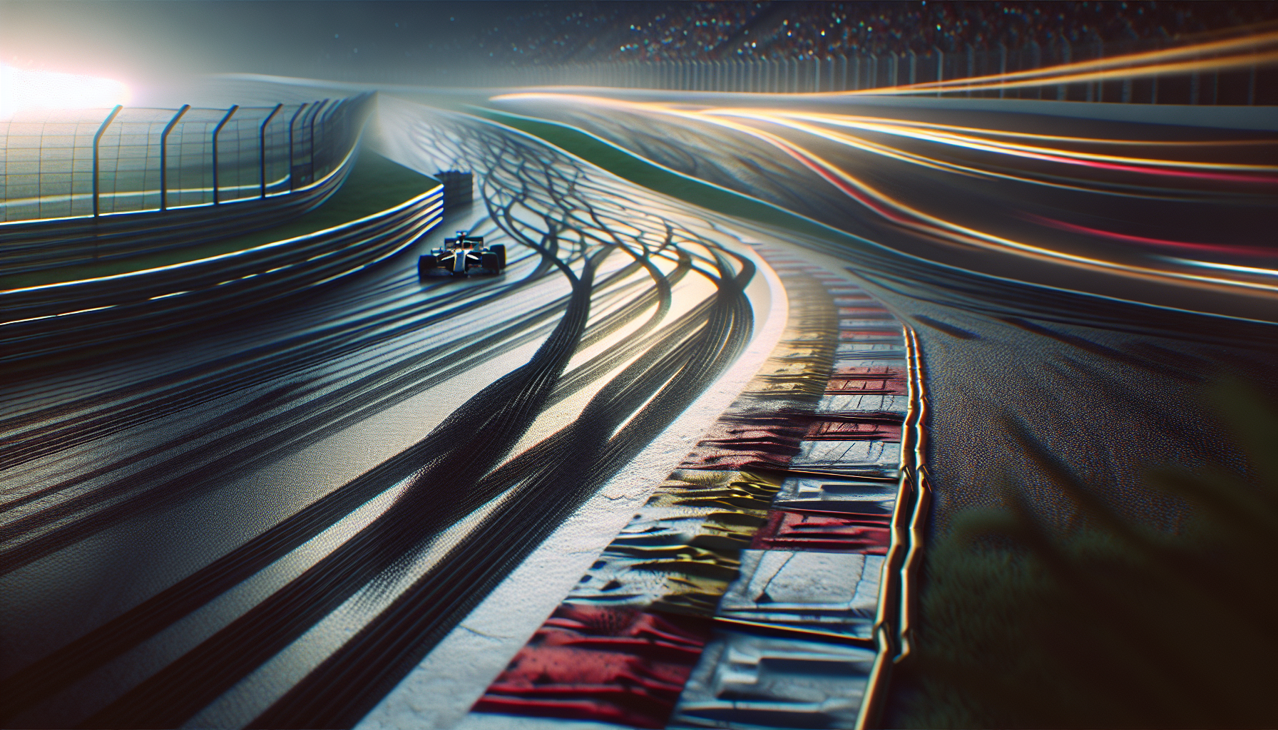 Piloti in azione durante il Gran Premio di Shanghai 2025