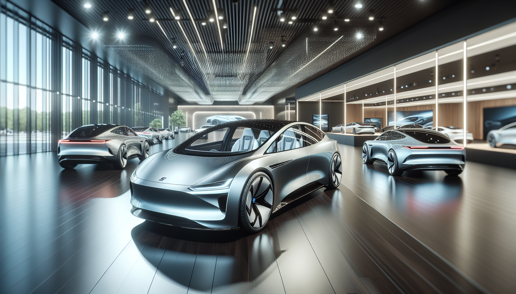 Innovative automotive design influenced by AI technology