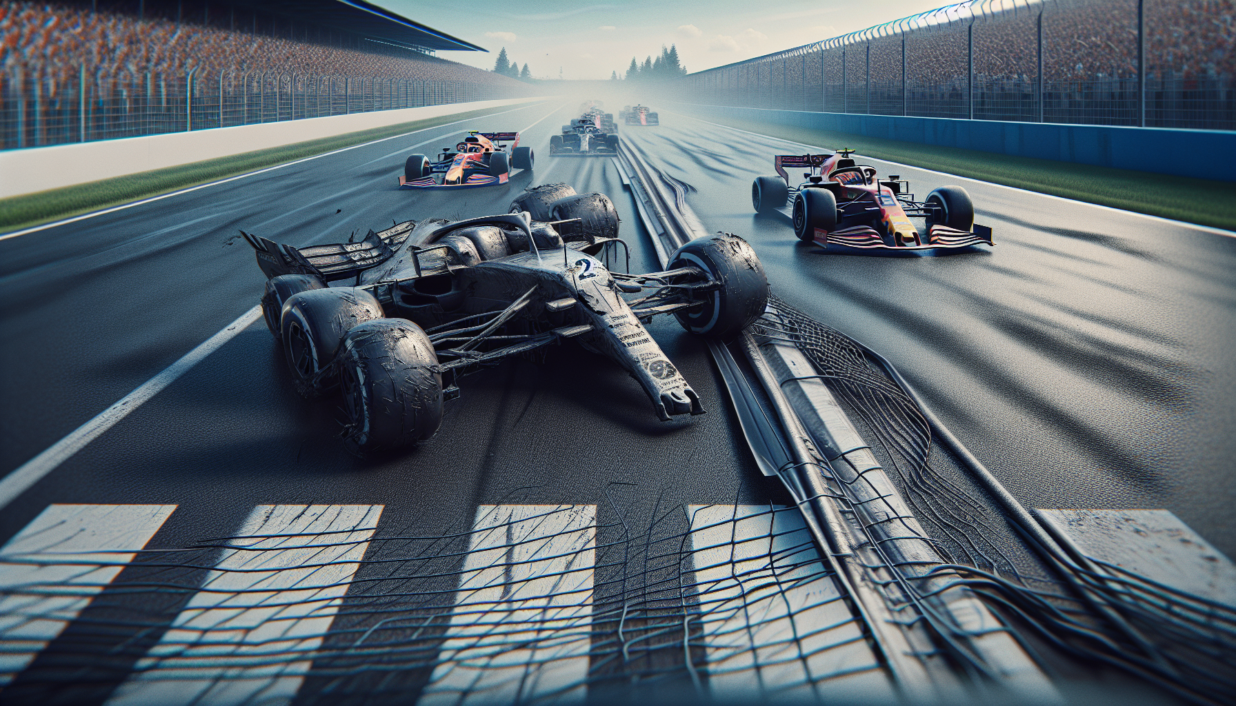 Andrea Kimi Antonelli during his Formula 1 debut race