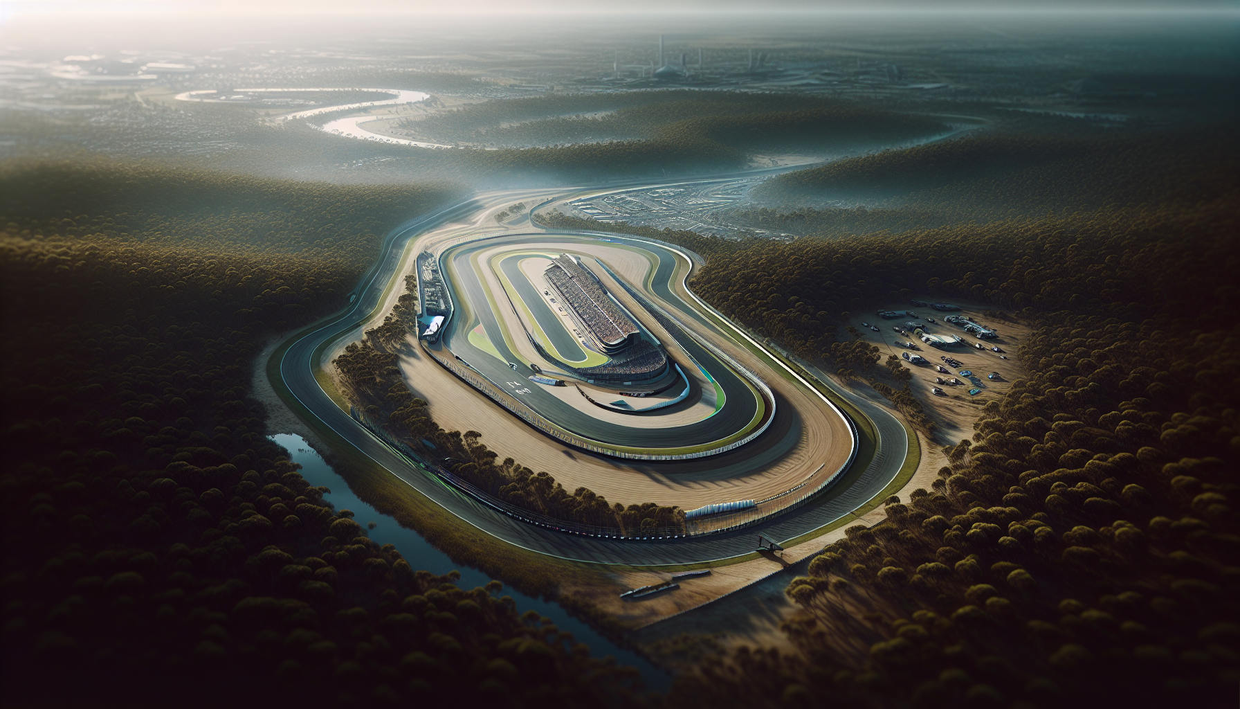 Formula 1 cars racing in Australia season opener