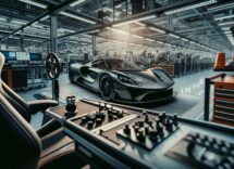 Interno della Chevrolet Corvette Zora con design innovativo