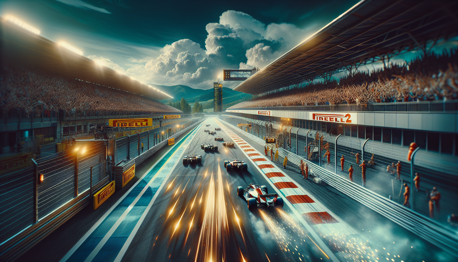 F1 75th anniversary event featuring Puma apparel